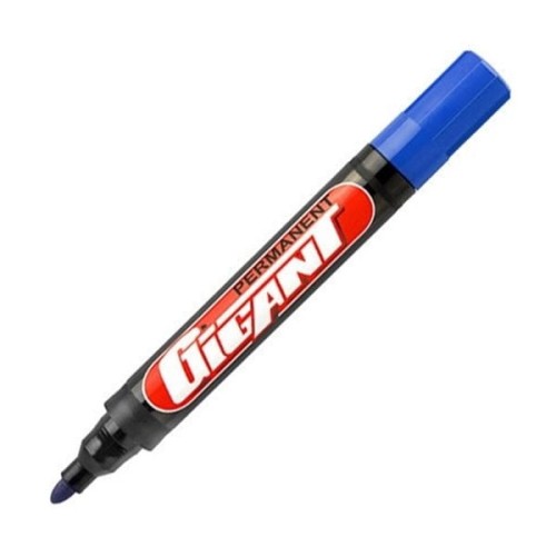 Marker permanentny okrągły 1,5-2,5mm KAMET GIGANT niebieski