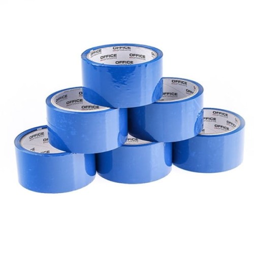 Taśma pakowa 48x50y akrylowa OFFICE PRODUCTS niebieska 1szt.