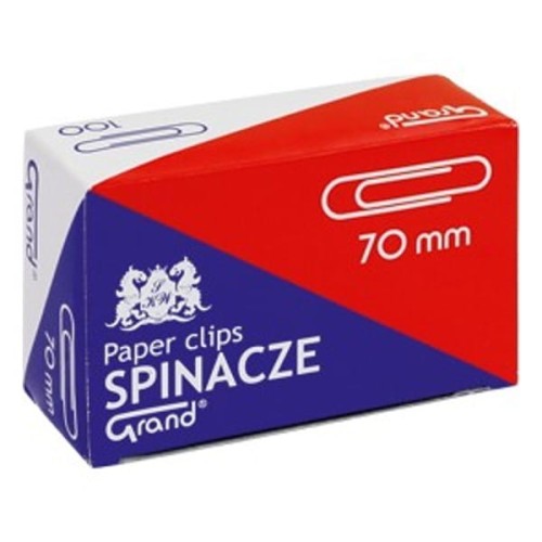 Spinacze biurowe okrągłe GRAND 70 mm 50 sztuk