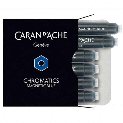Naboje do piór CARAN D'ACHE CHROMATICS jasny niebieski 6szt.