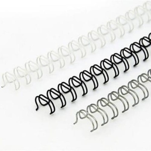 Grzbiet drutowy 3:1 9,5 mm 56-65 kartek OPUS O.WIRE czarny 60szt.