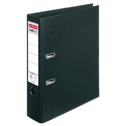 Segregator HERLITZ A4/80 MAX FILE PROTECT PLUS czarny