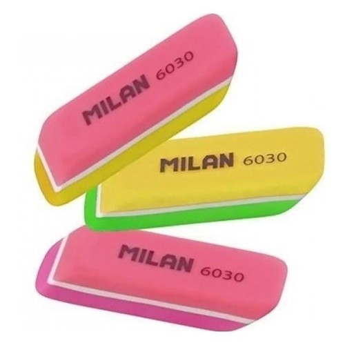 Gumka do mazania MILAN 6030 NATA mix kolorów 1szt.