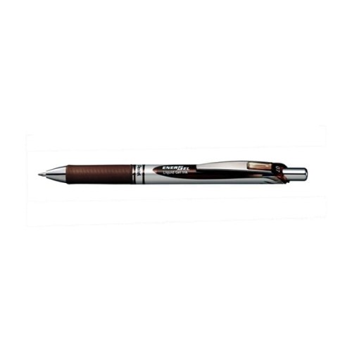 Długopis automatyczny żelowy PENTEL ENERGEL BL77 brązowy