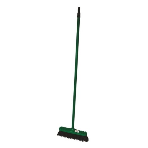 Miotła plastikowa 30cm z trzonkiem/kijem plastikowym ANNA ZARADNA mix kolorów 1szt.