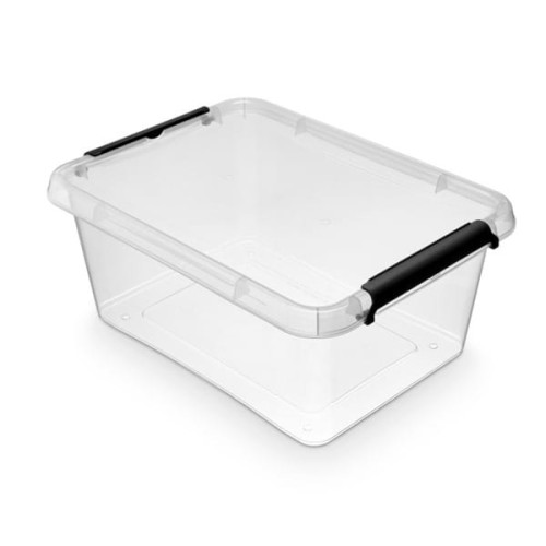 Pojemnik do przechowywania zamykany 290x165x390mm 12,5l ORPLAST SIMPLE BOX transparentny 1 szt