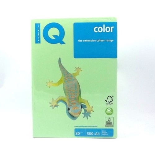 Papier ksero kolor A4/80 PASTEL IQ/MAESTRO zielony 500szt.
