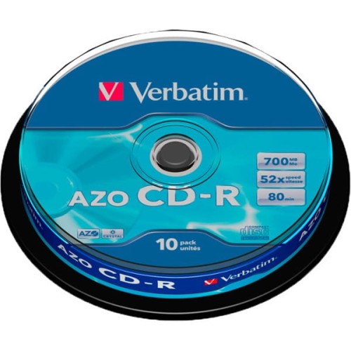 Płyta nCD-R 700MB 52x VERBATIM 10szt