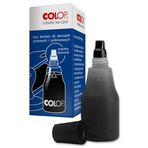 Tusz do pieczątek/stempli 25ml COLOP czarny