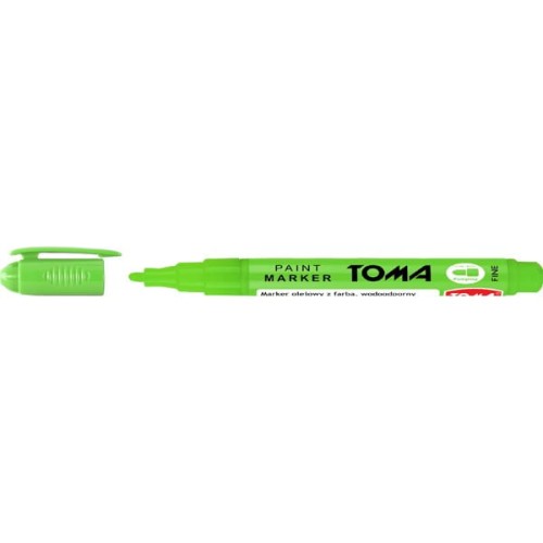 Marker olejowy TOMA Fine 441 1,5 mm, jasny zielony