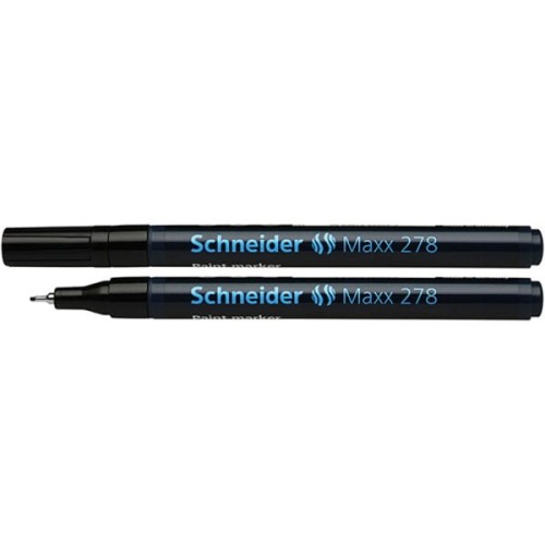 Marker olejowy SCHNEIDER MAXX 278, 0,8 mm, czarny