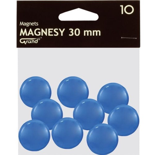 MAGNESY 30MM GRAND NIEBIESKI 10SZT