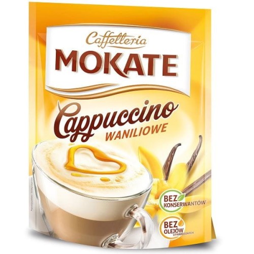 Kawa cappuccino MOKATE waniliowe 110g