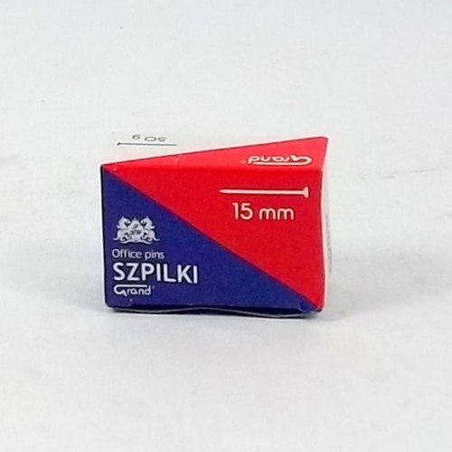 Szpilki 15 mm GRAND 50g krótkie