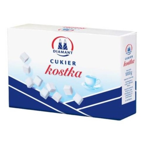 Cukier Biały 1KG Kostka DIAMANT
