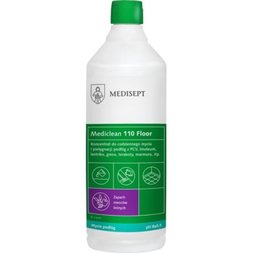 Płyn do podłóg 1,0l FLOOR CLEAN MEDICLEAN  leśne owoce
