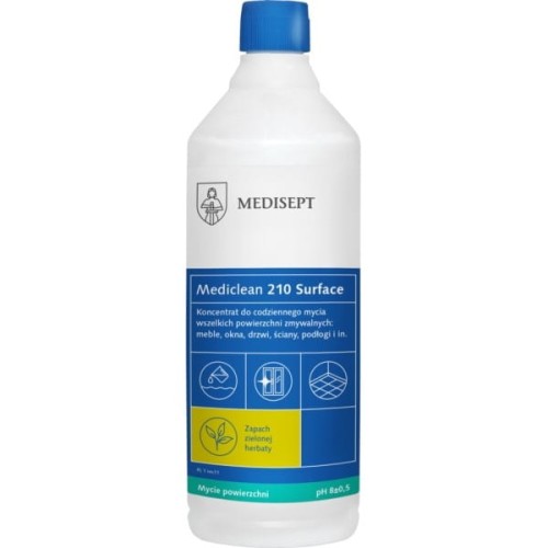 Płyn uniwersalny Surf Clean MEDICLEAN 1l zielona herbata