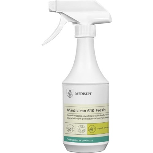 Odświeżacz Z ROZPYLACZEM MEDICLEAN fresh clean cytrusowy 500ml