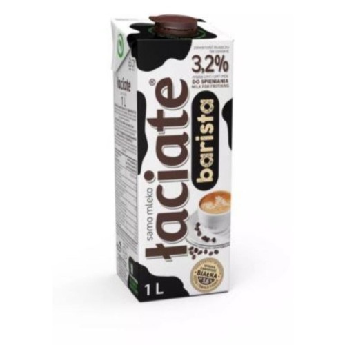 Mleko UHT ŁACIATE 1,0 L 3,2% BARISTA