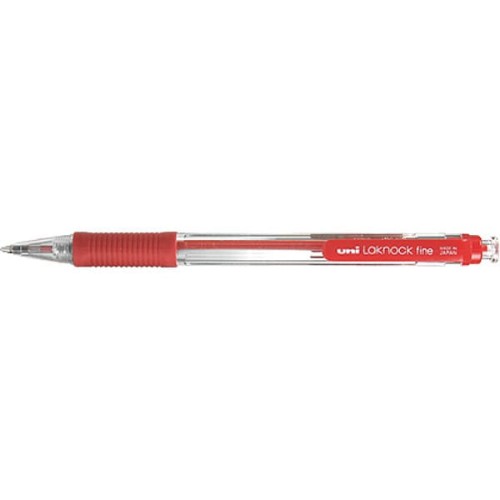 Długopis UNI SN-101 LAKNOCK czerwony