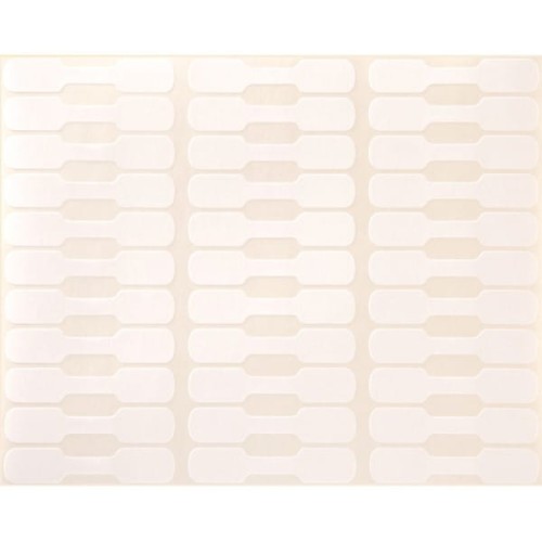 Etykiety papierowe 49x10mm AVERY ZWECKFORM cenowe do opisu ręcznego mały format w kształcie hantli 31ark 930etykiet białe