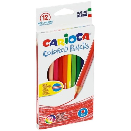 Kredki ołówkowe 12 kolorów CARIOCA