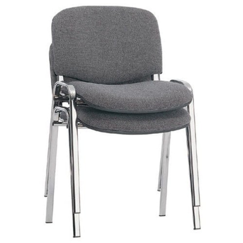 Krzesło Iso Chrom czarne c-11