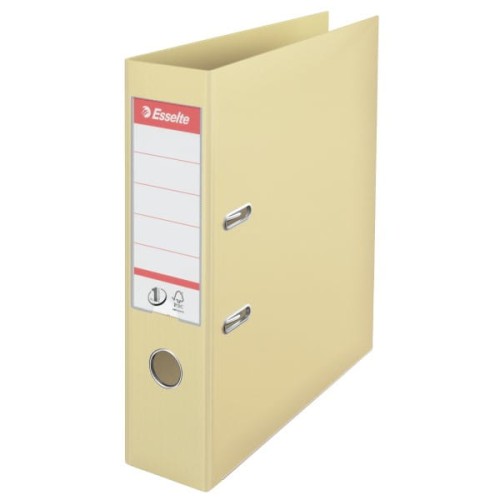 Segregator ESSELTE No.1 Naturelle A4 szer. 75 mm beżowy