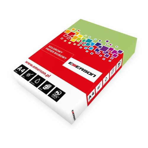 Papier ksero kolor EMERSON A4/80 jasny zielony