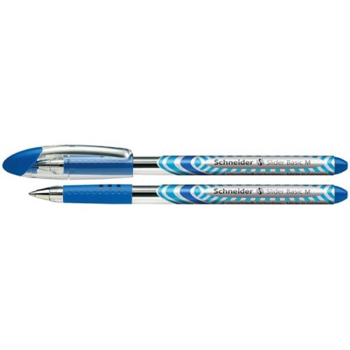 Długopis SCHNEIDER SLIDER BASIC M, niebieski