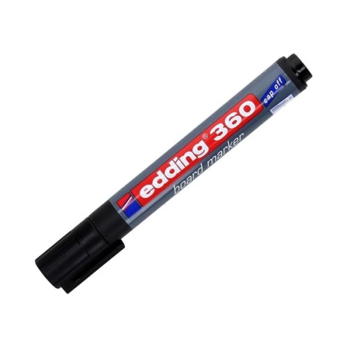 Marker suchościeralny i do flipchartu okrągły 1,5-3,0mm EDDING 360 czarny