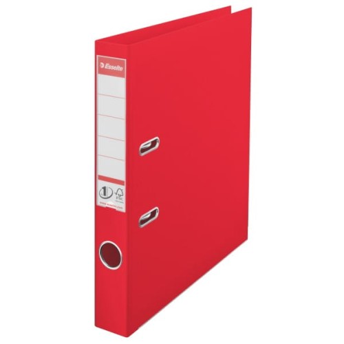 Segregator ESSELTE Vivida No.1 A4 szer. 50 mm czerwony