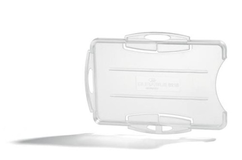 Identyfikator holder na dwie karty identyfikacyjne otwarte 54x85mm 10 sztuk
