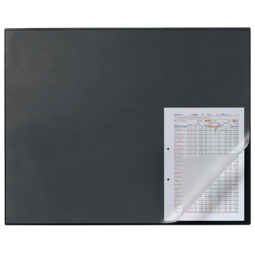Podkład na biurko DURABLE z zabezpieczeniem krawędzi 650x500mm czarny