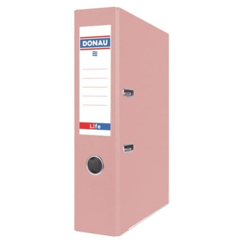Segregator DONAU LIFE A4/75 pastel różowy 1szt. /3966001PL-30/