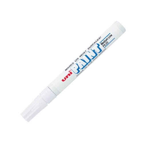 Marker olejowy 2,2-2,8mm UNI PAINT PX-20 biały