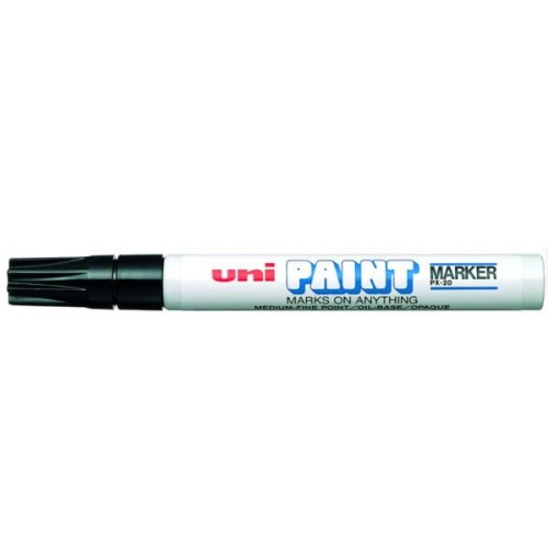 Marker olejowy 2,2-2,8mm UNI PAINT PX-20 czarny