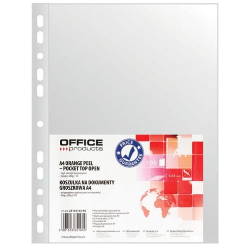 Koszulka zawieszkowa A4 30mic groszkowa OFFICE PRODUCTS 100szt