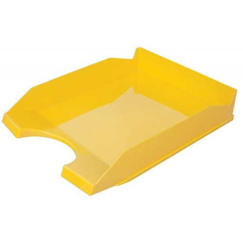 Szufladka na biurko Office Products, polistyren/PP, A4, żółta /1801602106/