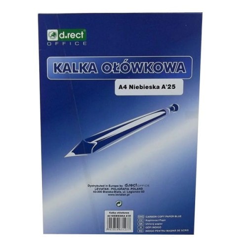 Kalka ołówkowa LEVIATAN A4 25szt