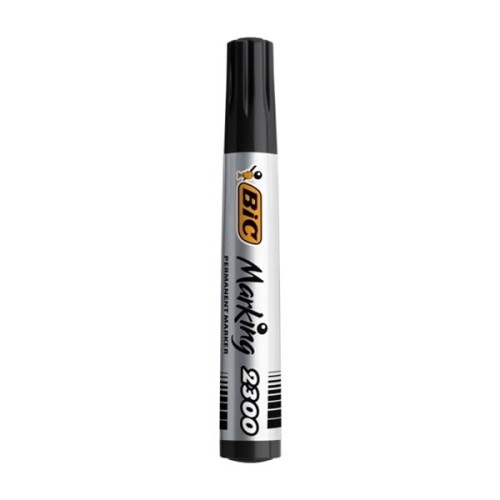 Marker permanentny ścięty 3,1-5,3mm BIC 2300 czarny /8209263/