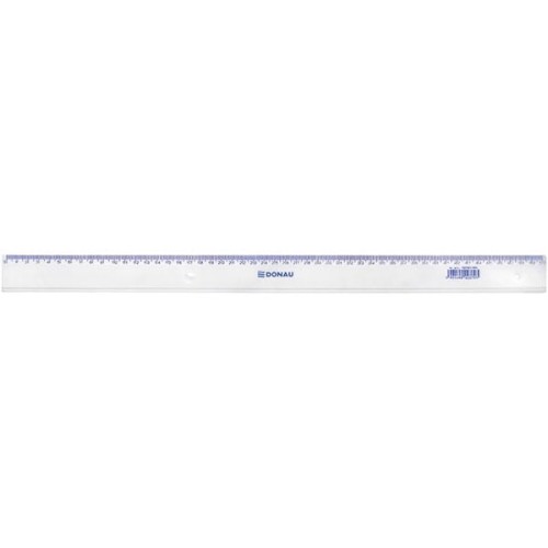 Linijka plastikowa 50cm Donau transparentna /7055001PL-00/