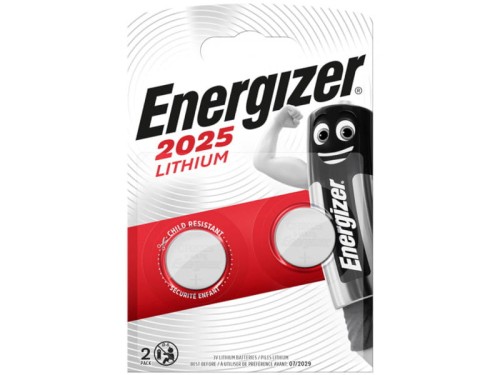 Bateria Energizer specjalistyczna CR2025 2 sztuk w opak