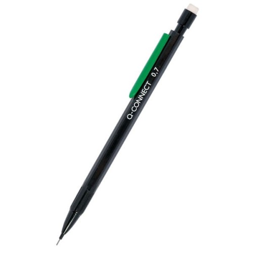 Ołówek automatyczny Q-CONNECT HB 0,7 mm + 3 sztuki grafitów /KF01345/