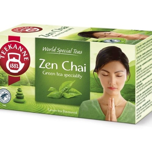 Herbata zielona kopertowanA TEEKANNE GREEN TEA ZEN CHAI AROMAT CYTRYNY I MANGO 20szt /67723/