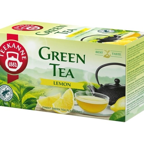 Herbata zielona kopertowana TEEKANNE GREEN TEA LEMON cytryna 20szt /67712/