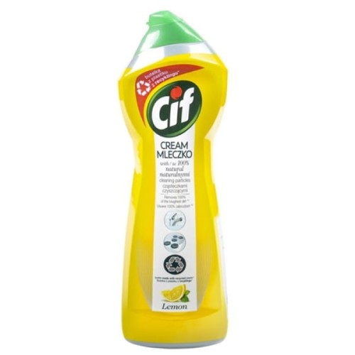 Mleczko CIF lemon źółte 780 g