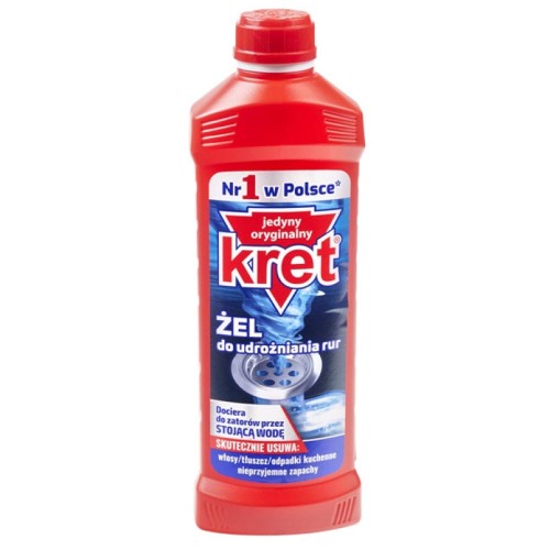 Kret żel do udrażniania rur 500ml