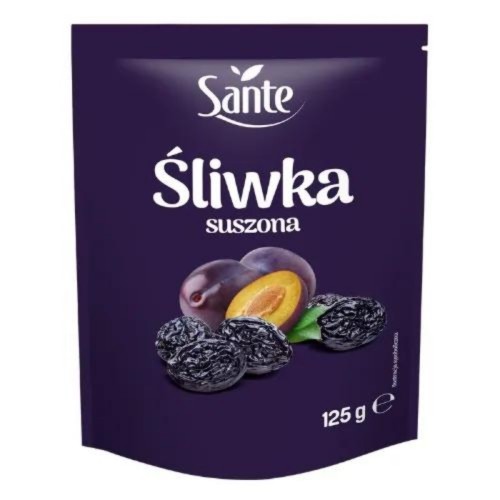 Bakalie śliwki suszone 125g SANTE