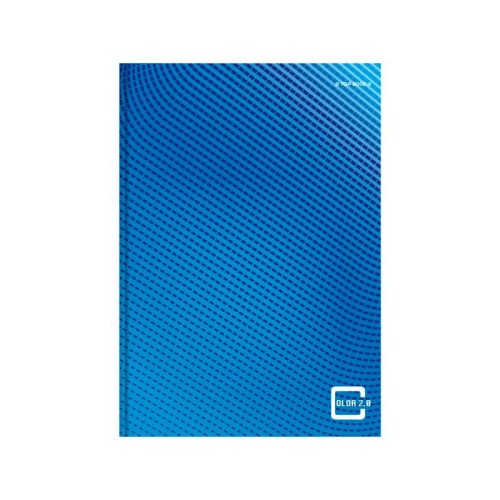 Brulion TOP-2000 Color 2.0 A5 w kratkę niebieski 96k 70g